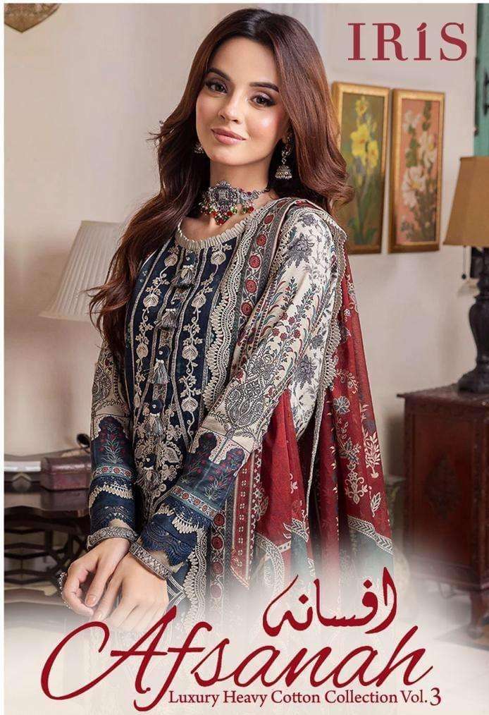 AFSANAH COTTON COLLECTION VOL 3 by IRIS